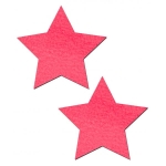 Pastease Basic Star Black Light Reactive - Neon Pink O/s