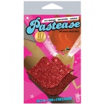 Lips Kisses Red Glitter Pasties O/S - Image 2