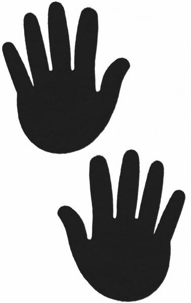 CNVELD-8284-71_2 Hands Black Pasties O/S - Image 1