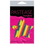 Pastease Rockstar Glittering Double Rainbow Star - Image 2