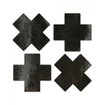 Pastease Petites Liquid Cross Black Pack Of 2 O/S