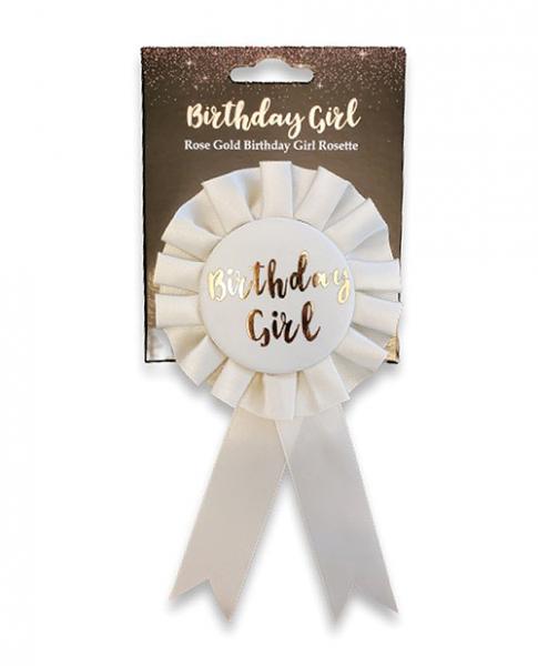 CNVELD-8607-BGBUTTON619784067c8cd Birthday Girl Badge - Rose Gold - Image 1