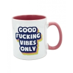 Attitude Mug Good Fucking Vibes Only - 22 Oz
