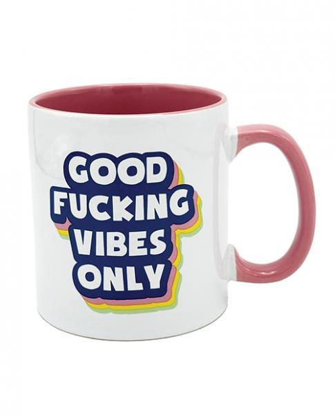 CNVELD-8635-426527c40255ecc Attitude Mug Good Fucking Vibes Only - 22 Oz - Image 1