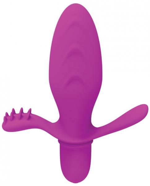 CNVELD-BI-014288_2 Pretty Love Fitch Anal Vibrator Fuchsia - Image 1