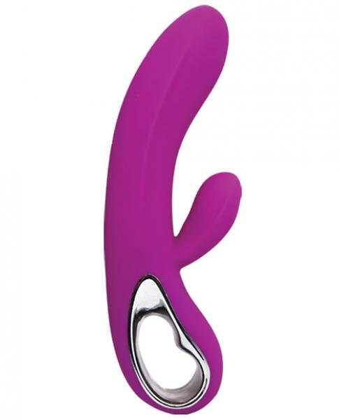 CNVELD-BI-014413_21494859967 Pretty Love Conrad Rabbit Vibrator with Handle 12 Functions Fuchsia - Image 1