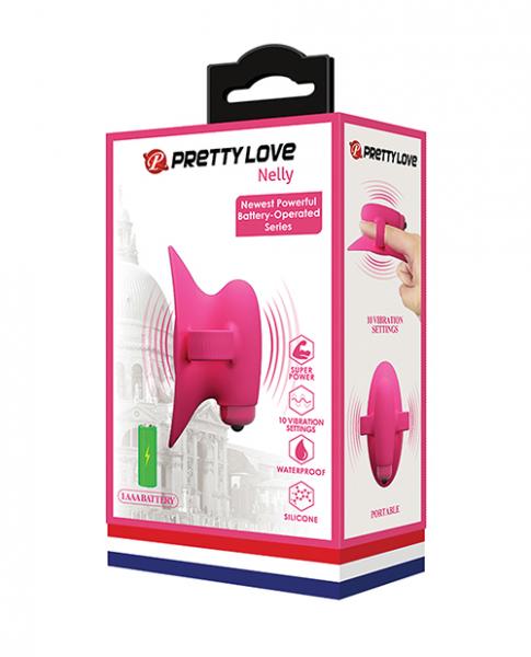 CNVELD-BI-0147355efc5ef73abac Pretty Love Nelly Finger Battery Vibe - Pink - Image 1