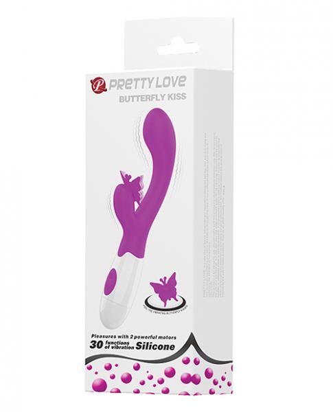CNVELD-BI-01492762ef8d6463eb4 Pretty Love Butterfly Kiss Rabbit - Fuchsia - Image 1