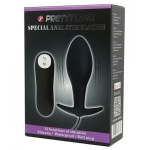 Pretty Love Vibrating Bulb Shaped Butt Plug Black - Image 2