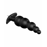 Pretty Love Vibrating Bead Butt Plug Black - Image 2
