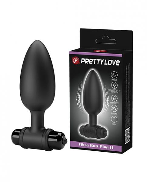 CNVELD-BI-04010760e96fefb0c0b Pretty Love Vibra Butt Plug Ii - Black - Image 1
