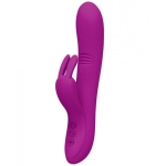 Pretty Love Dylan Bunny Ears Come Hither Rabbit Vibrator Purple