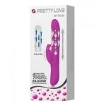 Pretty Love Byron Thrusting Rabbit Vibrator Purple - Image 2