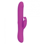 Pretty Love Byron Thrusting Rabbit Vibrator Purple