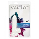 Crystal Addiction Dong 6 inches Clear - Image 3