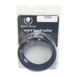 Spartacus Hers Leather Collar - Black