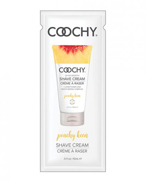CNVELD-COO1014-055e75e5f8a7650 Coochy Shave Cream Peachy Keen .5 fluid ounce - Image 1
