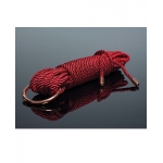 Pleasure Collection Silky Smooth Rope - Red/rose Gold