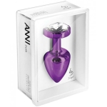 Diogol Anni Round 35mm Purple Butt Plug - Image 2