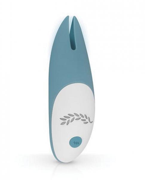 CNVELD-EDCBLM004648d847b31f40 Bloom The Tulip Clit Stimulator - Teal - Image 1