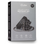 Easy Toys Collar & Wrist Restraint Set Black - Image 2
