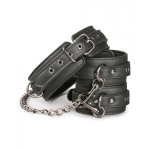 Easy Toys Collar & Wrist Restraint Set Black - Image 3