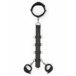 Easy Toys Neck To Wrist Restraint Set Black