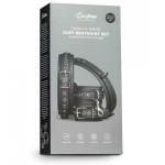 Easy Toys Thigh & Wrist Cuff Restraint Set Black - Image 3