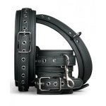 Easy Toys Thigh & Wrist Cuff Restraint Set Black - Image 2