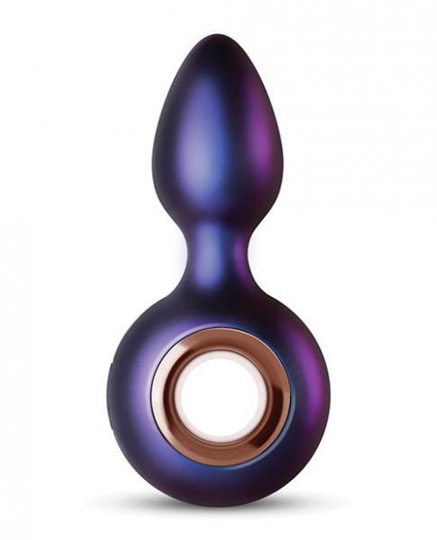 CNVELD-EDCHUE0086197840d43b8f Hueman Deep Space Vibrating Anal Plug - Purple - Image 1