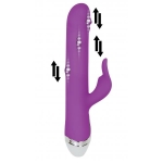 Dancing Pearl Rabbit Vibrator Purple - Image 3