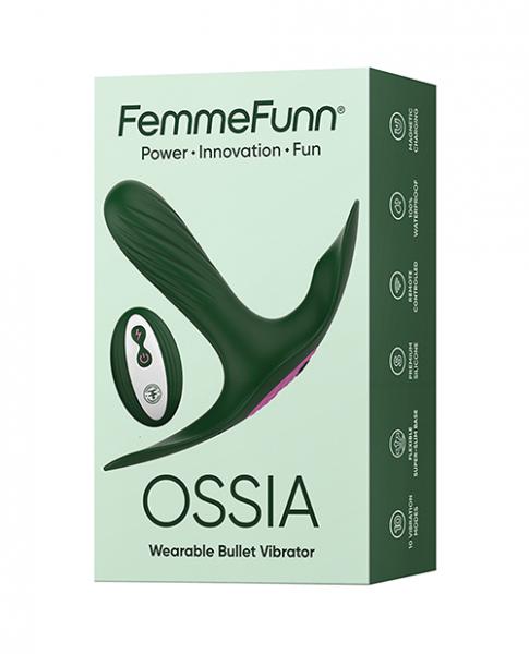 CNVELD-FE-FF-1041-176557481ca9054 Femme Funn Ossia Wearable Vibrator - Dark Green - Image 1