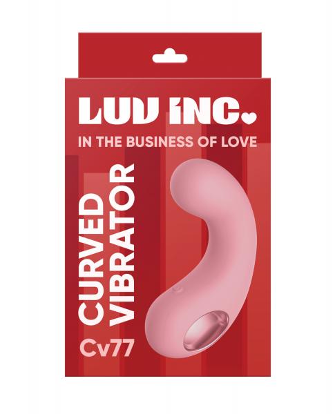 CNVELD-FE-LL-7218-016517f21c872d8 Luv Inc. Curved Vibrator - Light Pink - Image 1