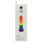 Pride Dildo Realistic Silicone Rainbow - Image 3
