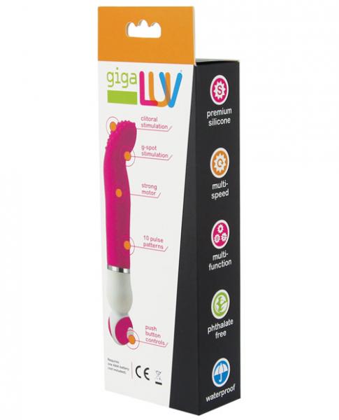 CNVELD-GIGA01001-PK_31491409003 Gigaluv Versa Tilly Pink G-Spot Vibrator - Image 1