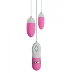 Gigaluv Dual Vibra Bullets - 10 Functions Pink