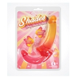 Shades Jelly Tpr Gradient Strapless Strap On - Pink/yellow