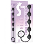 The Nines S Drops Silicone Anal Beads Black - Image 2