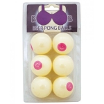 Boob Beer Pong Balls 6 Pack