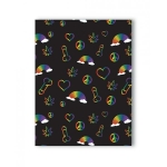 Rainbow Penis Naughty Greeting Card