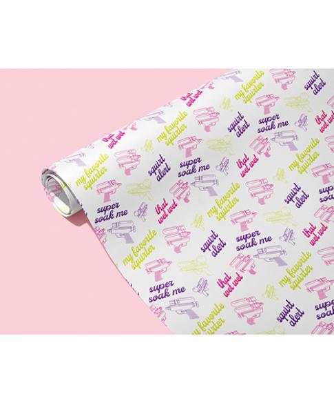 CNVELD-KK-WP-SQUIRT63fb3bfec6a9d Squirt Alert Naughty Wrapping Paper - Image 1