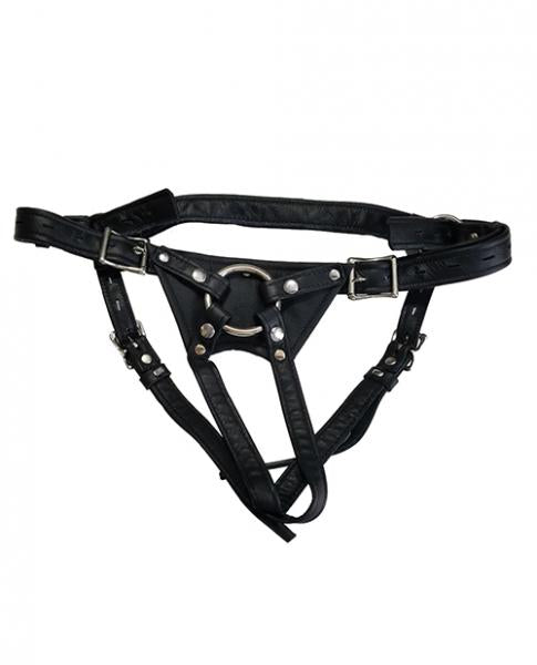 CNVELD-LIL810660d457f560381 Locked In Lust Crotch Rocket Strap-on Large - Black - Image 1