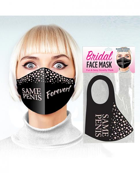 CNVELD-LITCP-1029607025edb95d0 Same Penis Forever Face Mask - Black - Image 1
