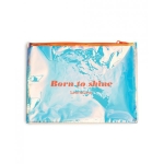 =love To Love Born To Shine Pouch - Vivid Orange
