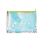 =love To Love Born To Shine Pouch - Acid Yellow