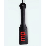 Lust Pu Leather Mp Paddle - Black