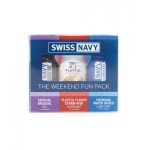 Swiss Navy Weekend Fun Pack Of 3 - 1 Oz