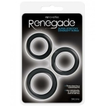 Renegade Diversity Rings Black Pack Of 3 - Image 2