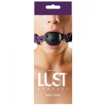 Lust Bondage Ball Gag Purple O/S - Image 2