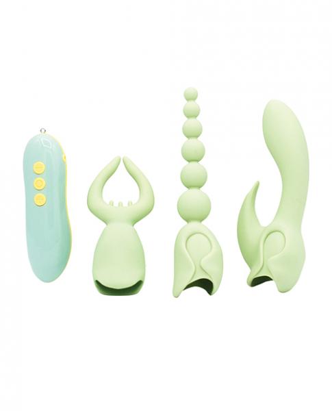 CNVELD-NTB9027646de0830bba3 Natalie's Toy Box Pleasure Hunter 3 Pc Kit - Mint - Image 1